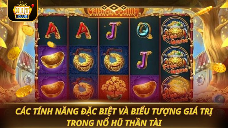 NỔ HŨ THẦN TÀI 2026: SĂN THƯỞNG CỰC ĐỈNH Các tính năng đặc biệt và biểu tượng giá trị trong Nổ Hũ Thần Tài
