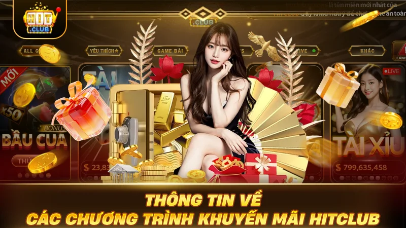 Khuyến Mãi HITCLUB: Khai Phá Bão Ưu Đãi Cực Bốc Thông tin về các chương trình khuyến mãi HITCLUB
